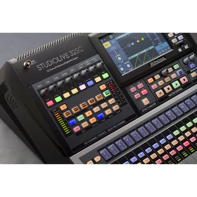 Alt view image 5 of 7 - PreSonus StudioLive 32SC - GATOR CASES G-MIX 20X25 - SL-SHELF-MOUNT - HOSA LTE-503BNC - XLR Cable 6