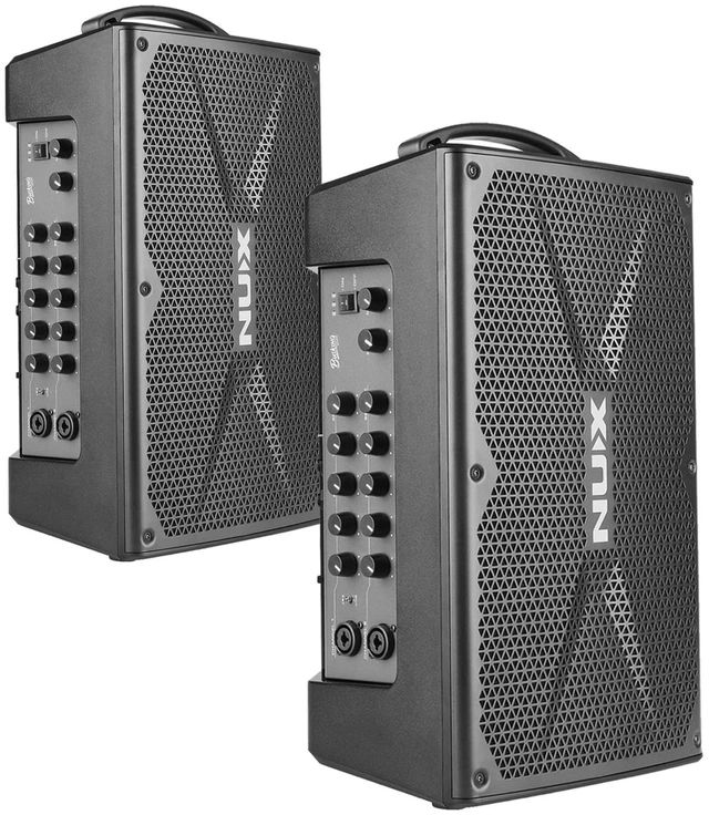 Main image of (2) NUX Busking 200FR Battery-Powered FRFR Speaker Bundle