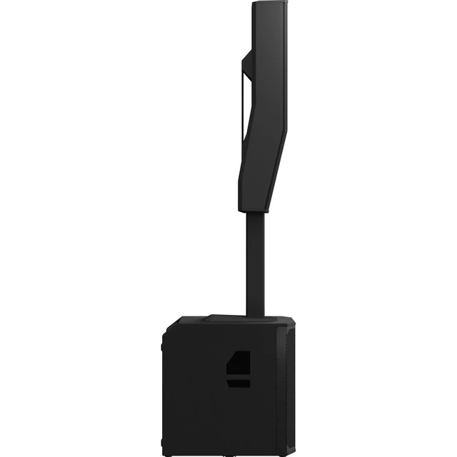 Alt view image 3 of 7 - (2) Electro-Voice Evolve 90 2000W Column PA Speaker (Black) - PSG Audio EMX16 - Facade Booth - (2) PSG Audio MP0919 - (2) XLR Cables Bundle