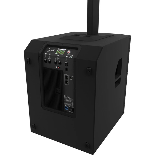 Alt view image 6 of 7 - (2) Electro-Voice Evolve 90 2000W Column PA Speaker (Black) - PSG Audio EMX16 - Facade Booth - (2) PSG Audio MP0919 - (2) XLR Cables Bundle