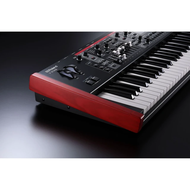 Alt view image 4 of 6 - Roland V-Stage 76 Stage Piano - Gator GK-76 Semi-Rigid Wheeled Case - (2)1/4 Cable Bundle