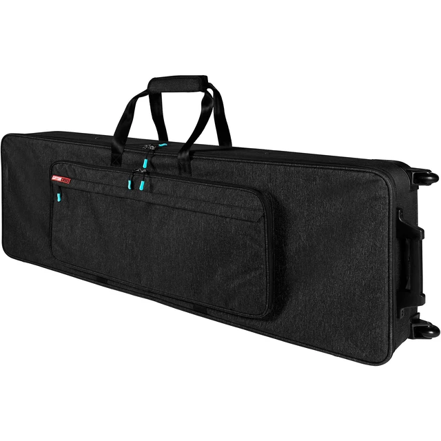 Alt view image 5 of 6 - Roland V-Stage 76 Stage Piano - Gator GK-76 Semi-Rigid Wheeled Case - (2)1/4 Cable Bundle
