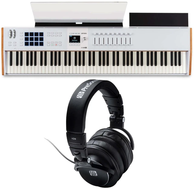 Main image of Arturia KeyLab 88 MK3 Keyboard Controller (White) - Presonus HD9 Bundle