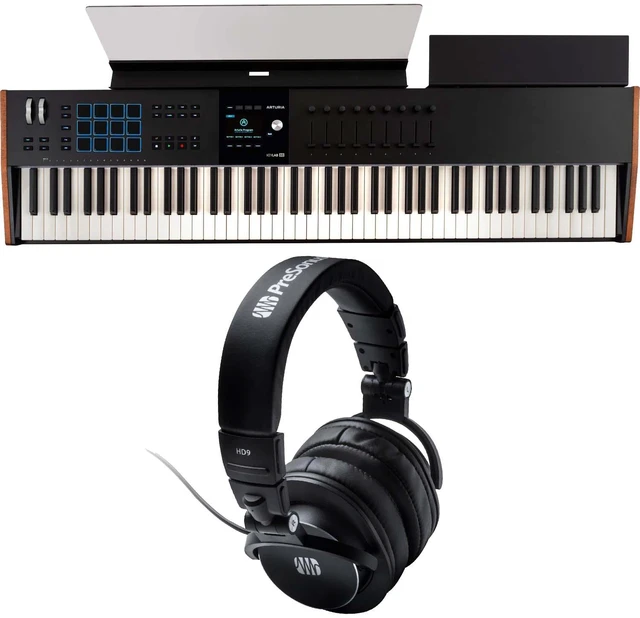 Main image of Arturia KeyLab 88 MK3 Keyboard Controller (Black) - Presonus HD9 Bundle