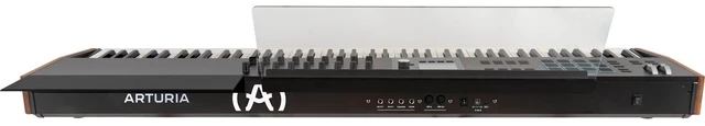 Alt view image 7 of 7 - Arturia KeyLab 88 MK3 Keyboard Controller (Black) - (2) ErnieBall 1/4 Cables - (2) Midi Cables - Tascam TH02 Bundle