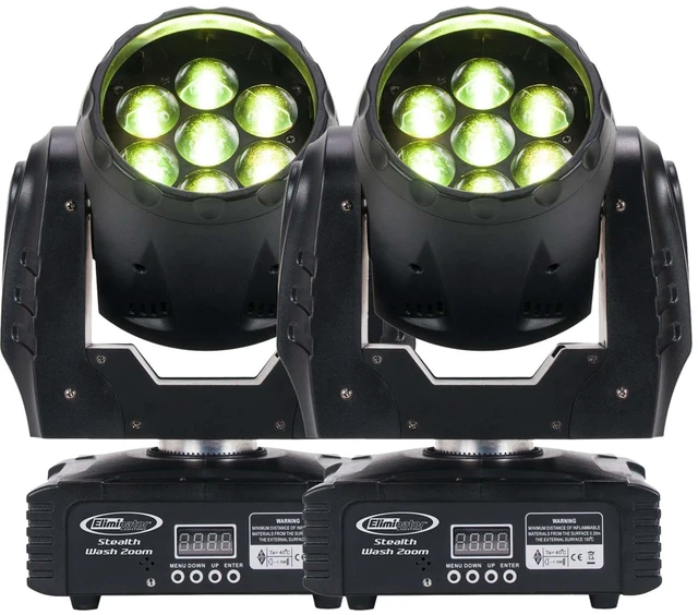 Main image of (2) Eliminator Lighting Stealth Wash Zoom Bundle