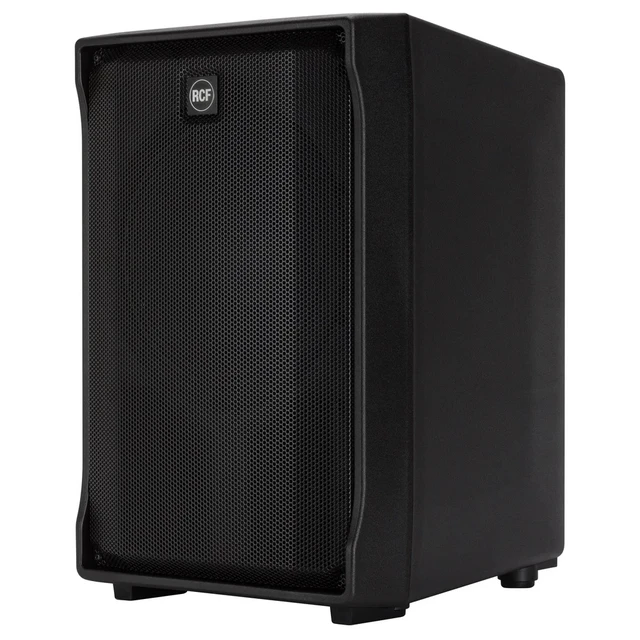 Alt view image 5 of 7 - (2) RCF EVOX J8 Active Portable PA System (Black) - PSG AUDIO MP0919 - (2) XLR Cables Bundle