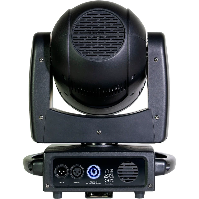 Alt view image 3 of 7 - Eliminator Lighting Stryker Max LED Moving Head - 30ft DMX Cable - Clamp Bundle