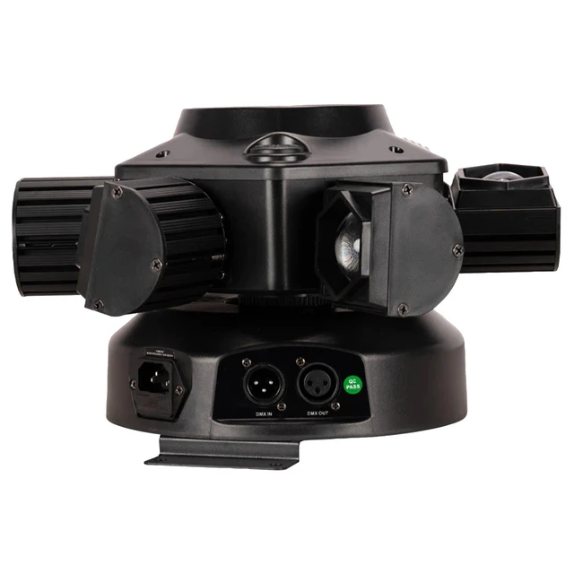 Alt view image 4 of 7 - Eliminator CenterDroid RGBW & Laser Motorized Lighting Effect Fixture