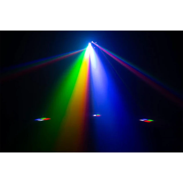 Alt view image 6 of 7 - Eliminator CenterDroid RGBW & Laser Motorized Lighting Effect Fixture