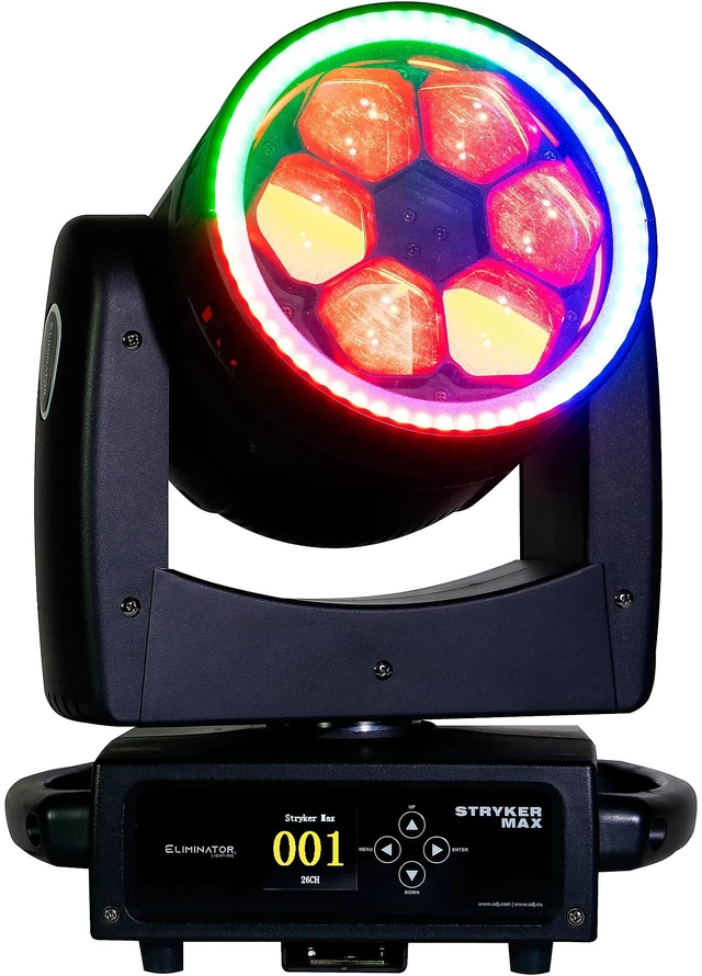 Main image of Eliminator Lighting Stryker Max RGBW LED Moving Head