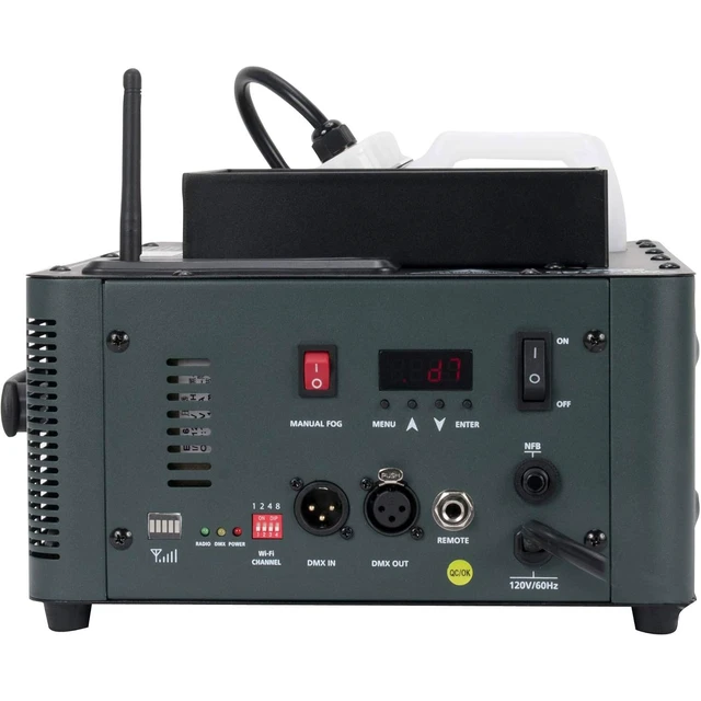 Alt view image 3 of 6 - American DJ Fog Fury Jett Pro RGBA+UV LED Fog Machine