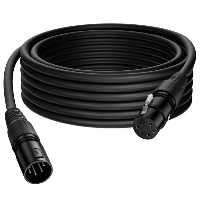 Alt view image 6 of 6 - American DJ Aria X2 Transceiver - DMX Cable 25FT Bundle