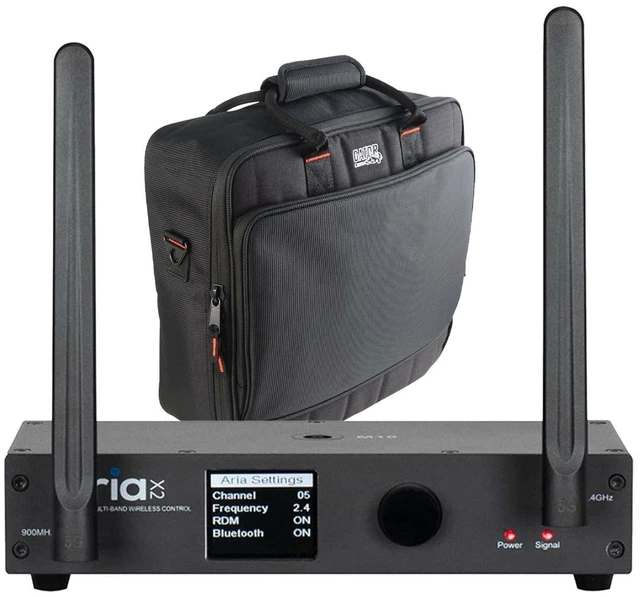 Main image of American DJ Aria X2 Transceiver - Gator G-MIXERBAG-1515 Bundle