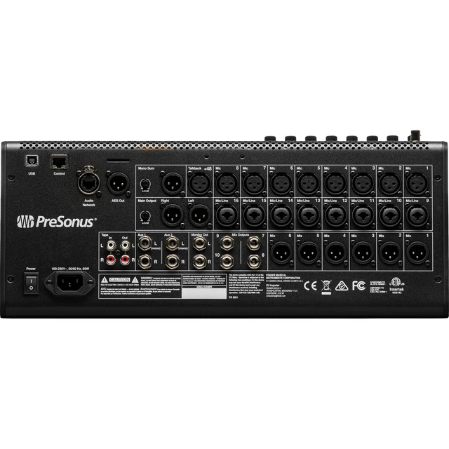 Alt view image 5 of 7 - PreSonus StudioLive Series III SE 16 Digital Mixer - (16) XLR Cables - ATH-M30X Bundle