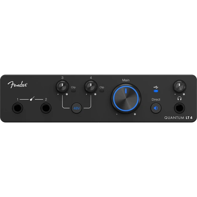 Alt view image 3 of 5 - Fender Studio Quantum LT 4 USB-C Audio Interface