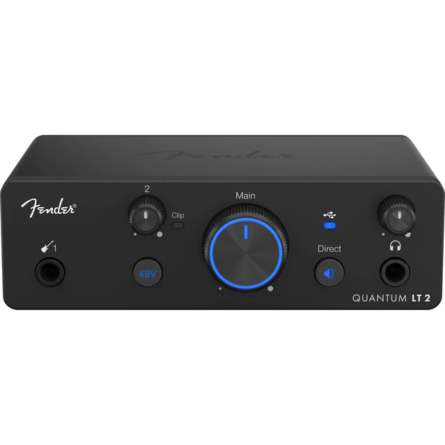 Alt view image 2 of 5 - Fender Studio Quantum LT 2 USB-C Audio Interface
