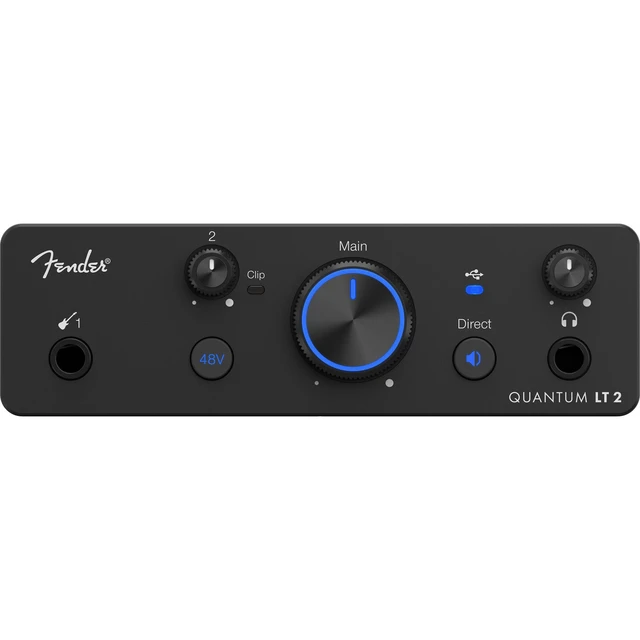 Alt view image 3 of 5 - Fender Studio Quantum LT 2 USB-C Audio Interface