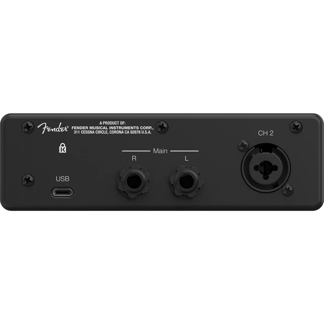 Alt view image 5 of 5 - Fender Studio Quantum LT 2 USB-C Audio Interface