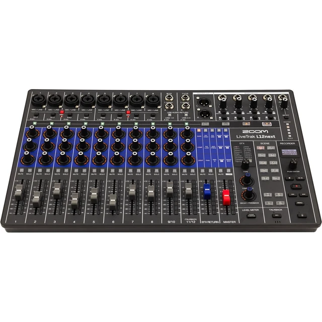 Alt view image 5 of 7 - Zoom LiveTrak L12Next Digital Mixer/Recorder