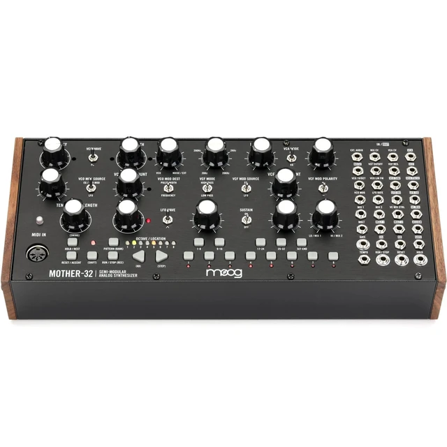 Alt view image 3 of 5 - Moog Mother-32 Semi-Modular Analog Synthesizer and Step Sequencer
