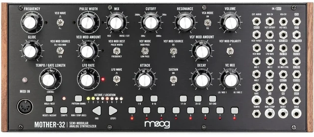 Main image of Moog Mother-32 Semi-Modular Analog Synthesizer and Step Sequencer