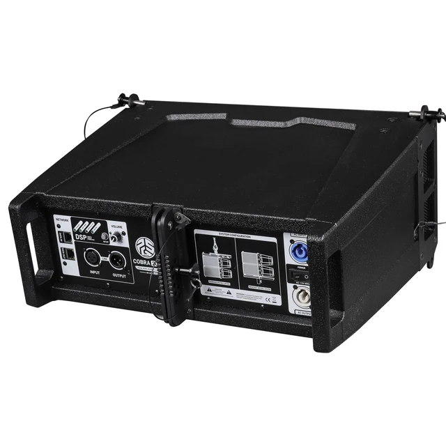 Alt view image 6 of 7 - PSG Audio Cobra 206 Active 1200W Line Array Speaker with DSP Control, 130 dB Peak