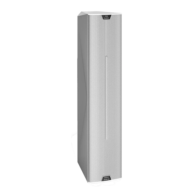 Alt view image 4 of 7 - PSG Audio EAGLE 403A-W Active Column Speaker (White)