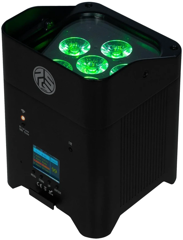Main image of PSG Audio BP-6X18-B - 6x18W (108W) RGBWA+UV Wireless Battery Powered Par Light (Black)