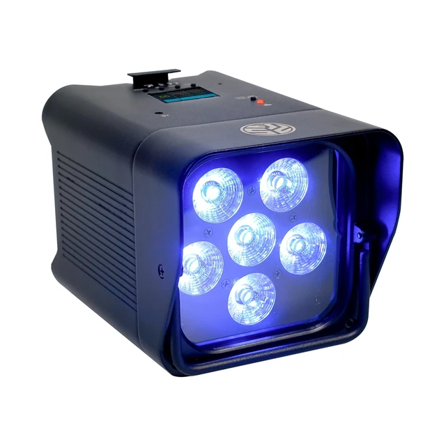 Alt view image 7 of 7 - PSG Audio BP-6X18-B - 6x18W (108W) RGBWA+UV Wireless Battery Powered Par Light (Black)