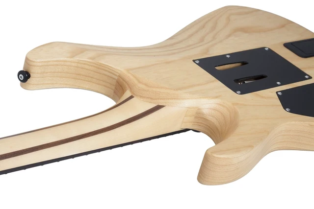Alt view image 7 of 7 - Schecter Reaper-6 FR-S Electric Guitar Satin Sky Burst - Gator GL-ELECTRIC Case - Guitar Cable 1/4 Bundle