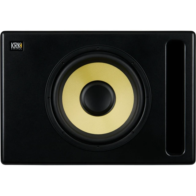 Alt view image 3 of 6 - KRK S12.4 12 Powered Studio Subwoofer - Audio Technica ATH-M40X Bundle