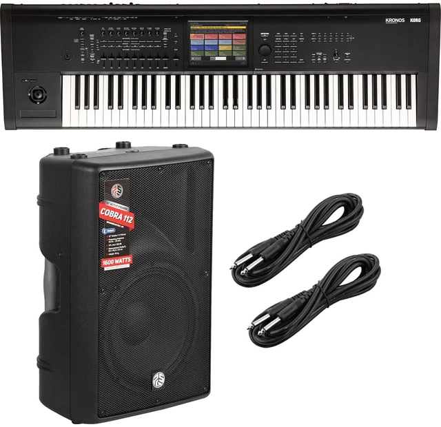 Main image of Korg Kronos 3 73-key Music Workstation - PSG AUDIO Cobra 112A - 1/4 Cable Bundle
