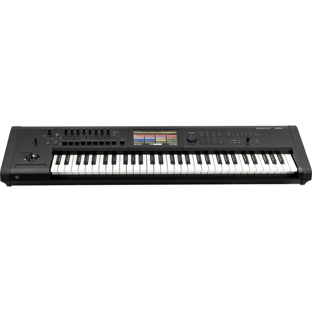 Alt view image 3 of 7 - Korg Kronos 3 61-key Music Workstation - Keyboard Stand and Bench - Sustain Pedal - Presonus HD9 - (2) 1/4 Cables Bundle