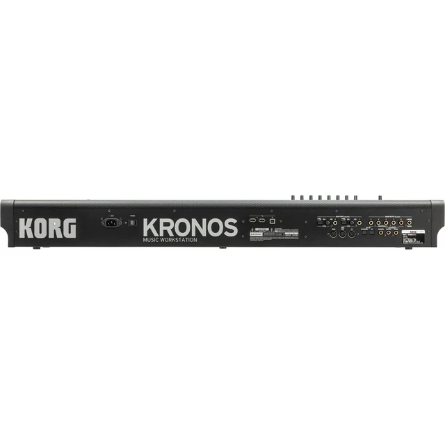 Alt view image 4 of 7 - Korg Kronos 3 61-key Music Workstation - Keyboard Stand and Bench - Sustain Pedal - Presonus HD9 - (2) 1/4 Cables Bundle