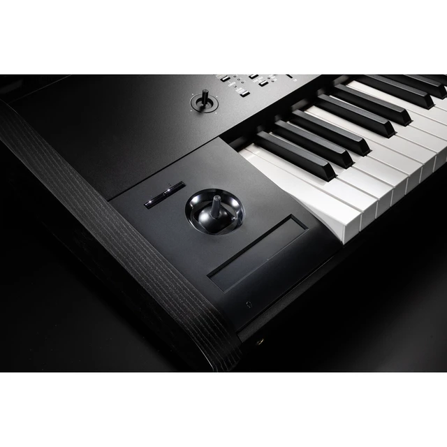 Alt view image 7 of 7 - Korg Kronos 3 61-key Music Workstation - Keyboard Stand and Bench - Sustain Pedal - Presonus HD9 - (2) 1/4 Cables Bundle