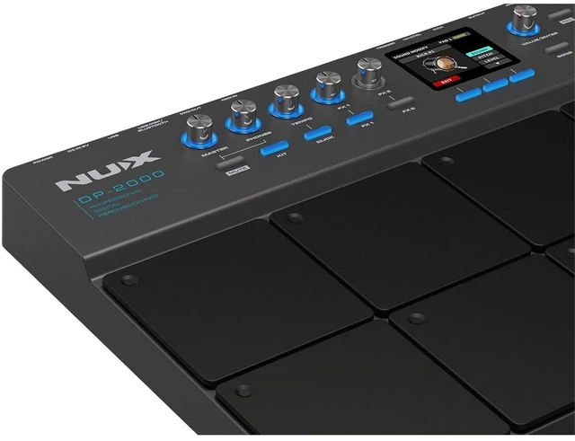 Alt view image 4 of 7 - NUX DP-2000 Digital Percussion - Drum Stick - (2) 1/4 Cables Bundle