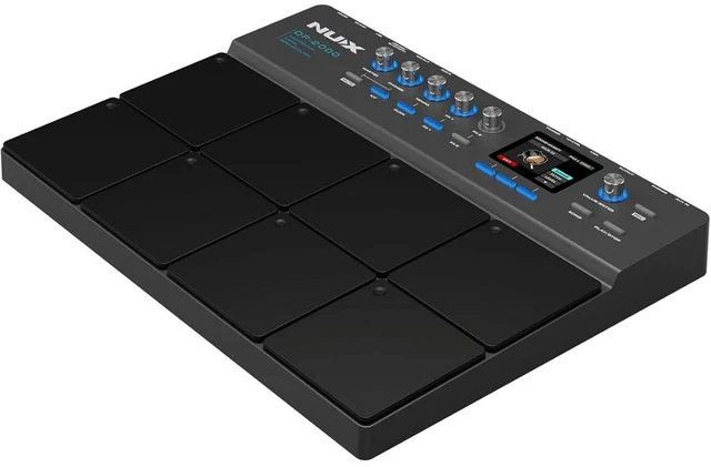 Alt view image 3 of 7 - NUX DP-2000 Digital Percussion - (4) 1/4 Cables and (2) Midi Cables Bundle