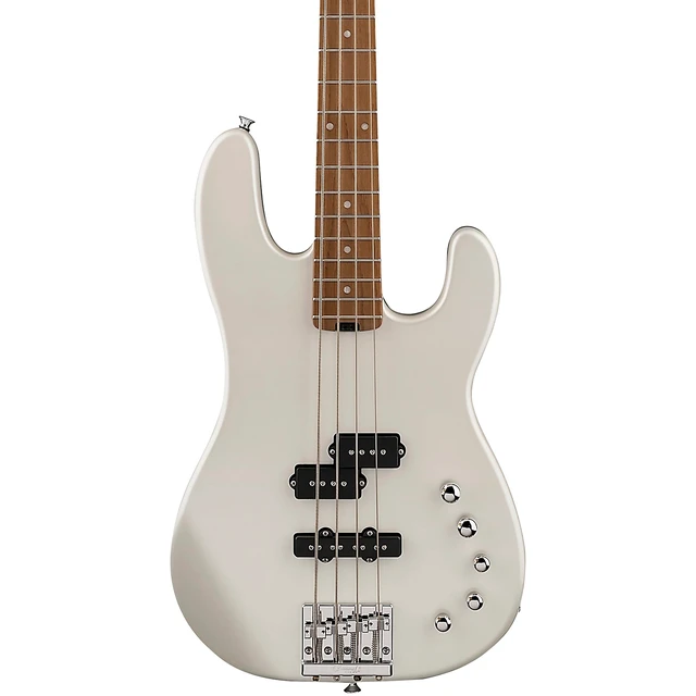 Alt view image 2 of 7 - Charvel Pro-Mod San Dimas Bass PJ V - Platinum Pearl