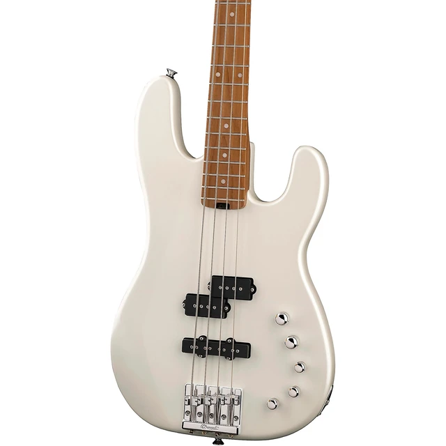 Alt view image 3 of 7 - Charvel Pro-Mod San Dimas Bass PJ V - Platinum Pearl