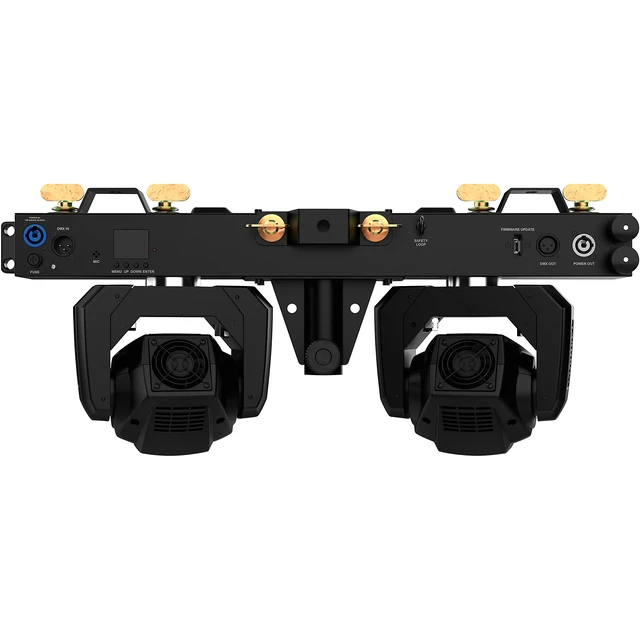 Alt view image 5 of 7 - (2) Chauvet DJ GigBAR Bridge ILS 2-in-1 LED Lighting System - (2) Pyle Tripod Stands Bundle