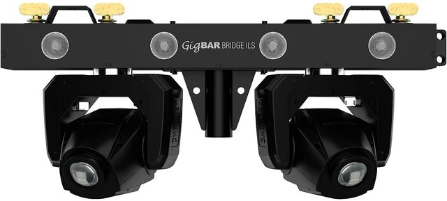 Alt view image 4 of 7 - Chauvet DJ GigBAR Bridge ILS 2-in-1 LED Lighting System - Tripod Stand - DJ Facade Booth Bundle