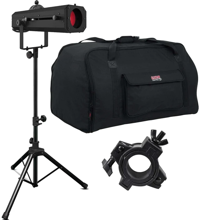 Main image of Chauvet DJ Followspot 200ST Portable LED Stage Light - Gator Tote 15 - DMX Cable Bundle
