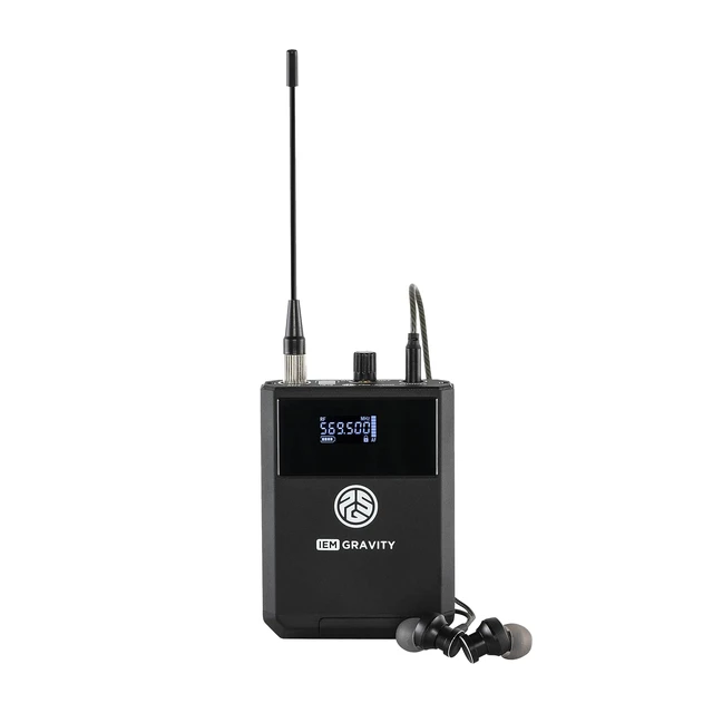 Alt view image 7 of 7 - PSG Audio Gravity IEM Dual Stereo Wireless In Ear Set Rack Mount and Multifrequency