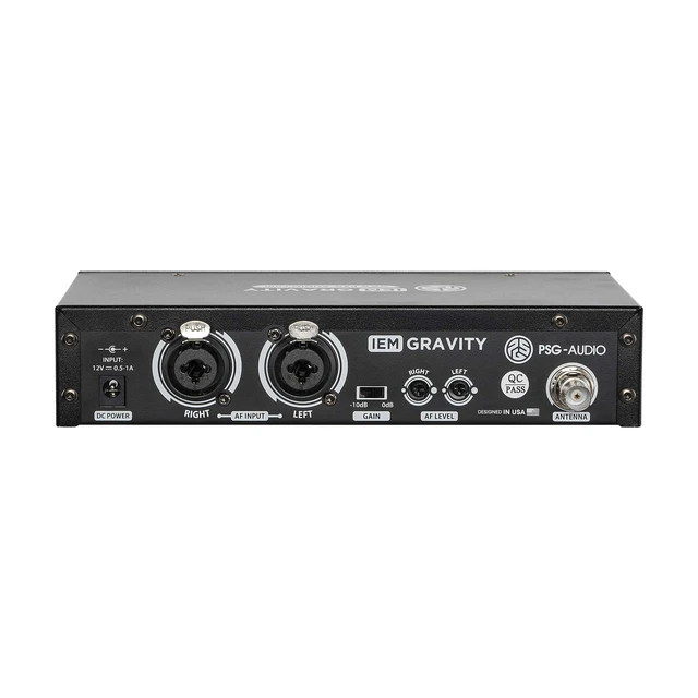 Alt view image 6 of 7 - PSG Audio Gravity IEM Dual Stereo Wireless In Ear Set Rack Mount and Multifrequency