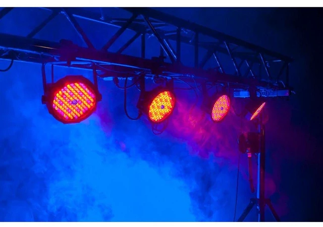 Alt view image 6 of 7 - Eliminator Mega Flat PAK EP Lighting System - DJ Light Stand T-Bar Bundle