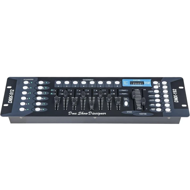 Alt view image 7 of 7 - Eliminator Mega Flat PAK EP Lighting System - DMX Controller Board - DMX Cable Bundle