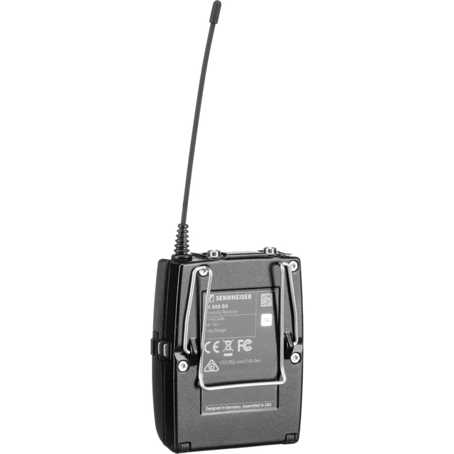 Alt view image 5 of 7 - Sennheiser EW 512P G4 Portable Wireless Lavalier Microphone System