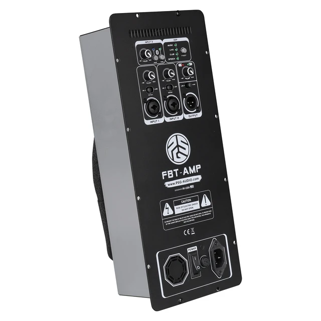 Alt view image 2 of 7 - PSG Audio FBT-AMP 400 Watts Two Channel Amp (Replacement For FBT X-LITE Series)