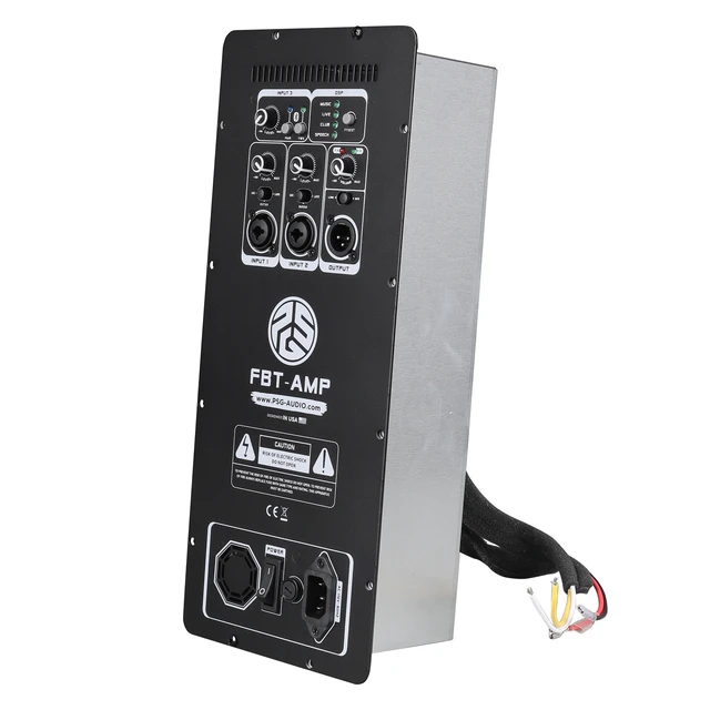Alt view image 3 of 7 - PSG Audio FBT-AMP 400 Watts Two Channel Amp (Replacement For FBT X-LITE Series)